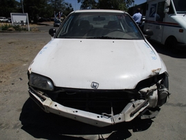 1993 HONDA CIVIC DX WHITE 4DR 1.5L MT A16419